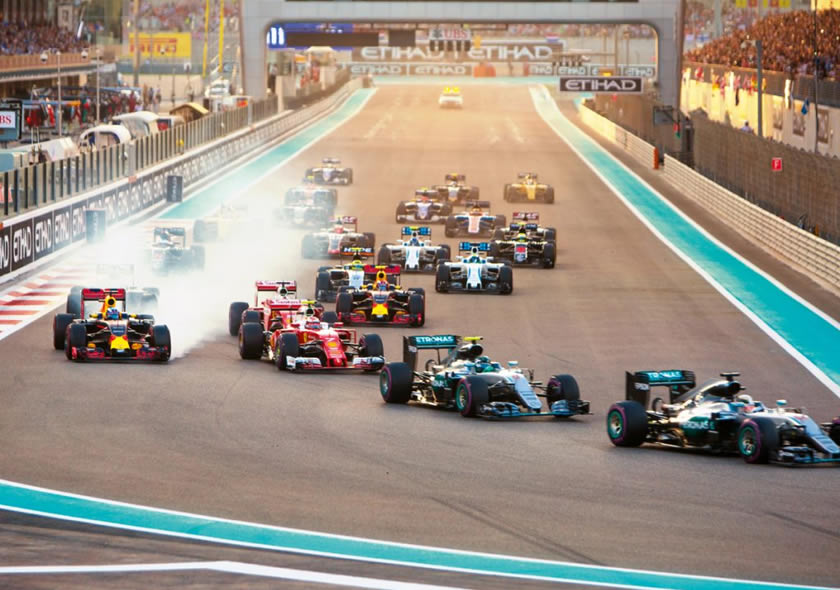 Abu Dhabi Grand Prix South Grand Stand